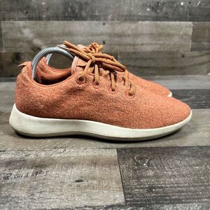 Allbirds Women’s Size 10 Wool Runner Athletic Shoes Rust Orange Comfort Sneakers